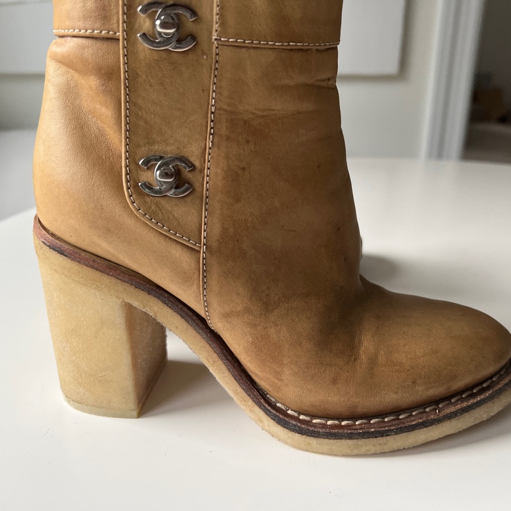 Chanel ankle boots